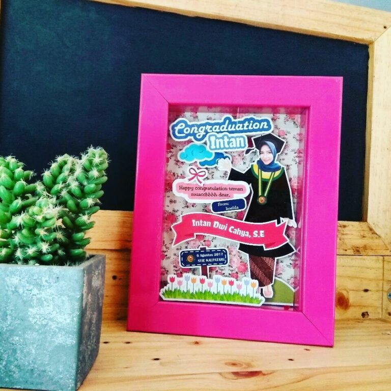 Toko Kado Scrap Pigura Flanel Jogja