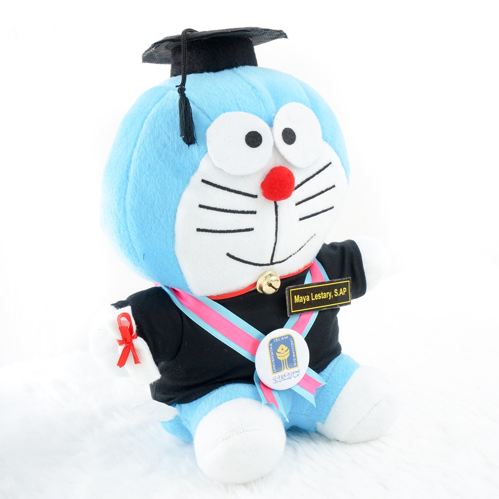  Jual Boneka  Doraemon Wisuda Large Kado wisudaku