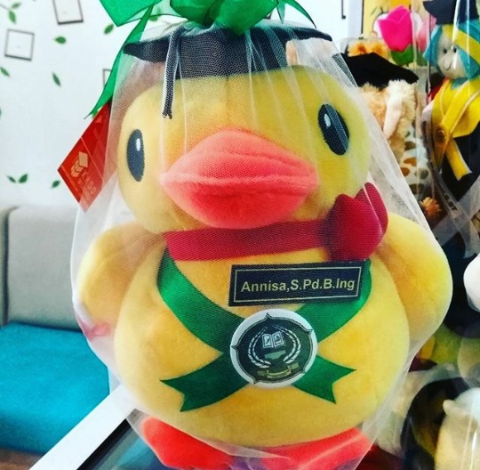 Gambar Bebek Imut  Bebek  Boneka Wisuda STAIN Babel Kado Wisudaku