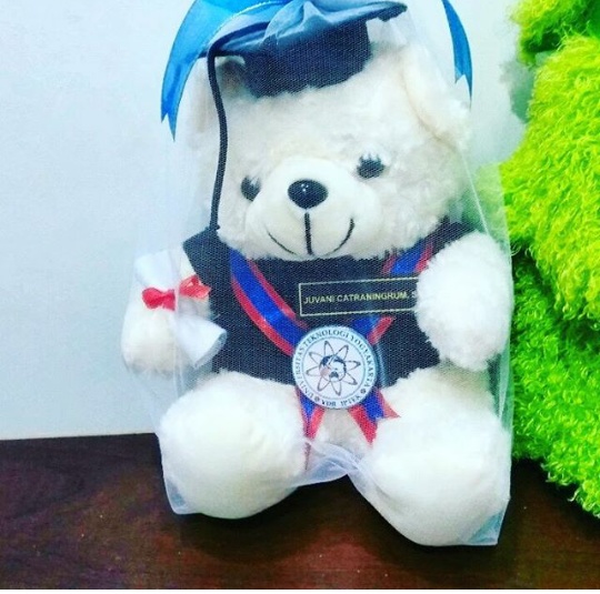  Teddy  Bear  Boneka  Wisuda  UTY Kado Wisudaku