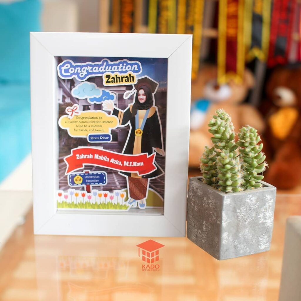 Jual Scrap Frame Wisuda 3D Jogja Kado Wisudaku