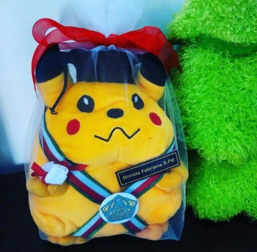Pikachu Boneka Wisuda UST