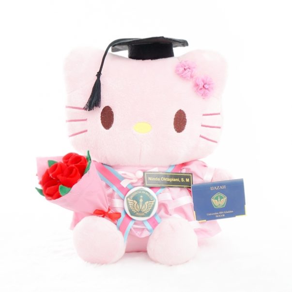 Toko Hadiah Wisuda Hello Kitty Pink Kado Wisudaku