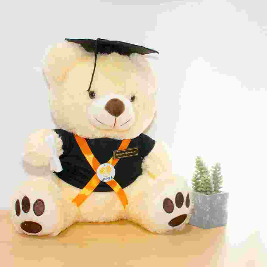  Toko  Boneka  Teddy  Bear  Large Cream Kado Wisudaku