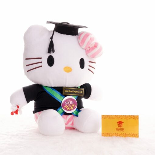 Jual Boneka WIsuda Hello Kitty Putih Boneka Wisuda Hello Kitty