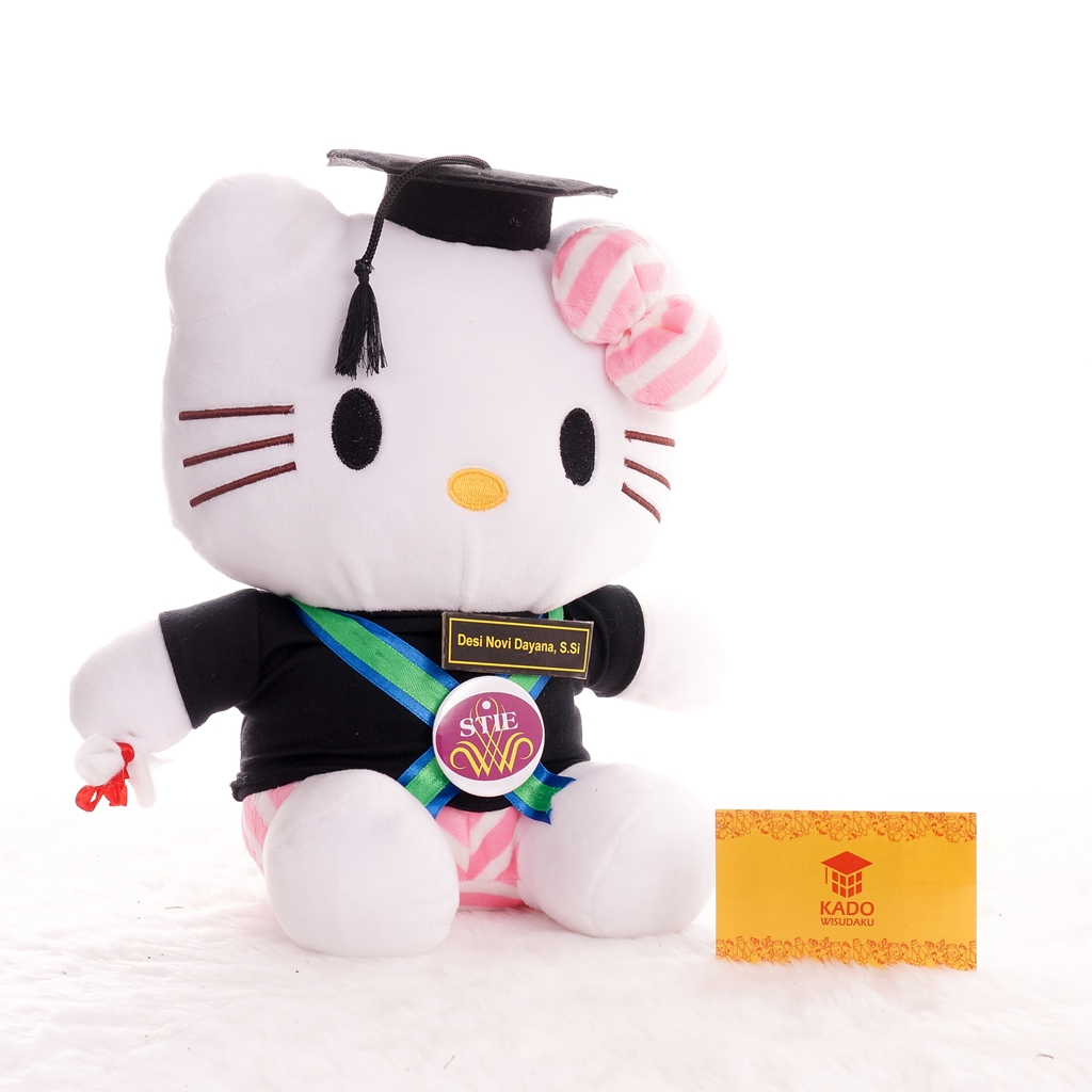 Jual Boneka  Wisuda Hello  Kitty  Murah Kado Wisuda