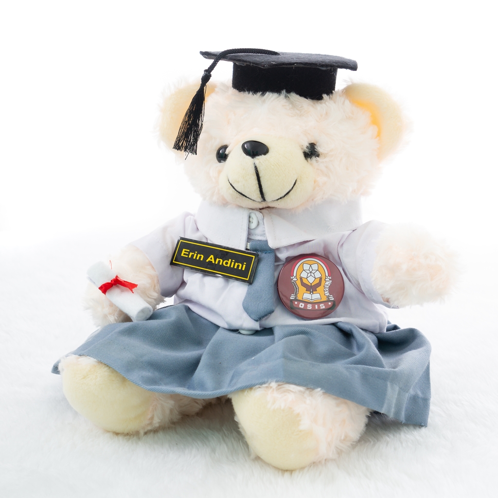  Boneka  Wisuda  Teddy  Bear  SMA Cewek Kado Wisudaku