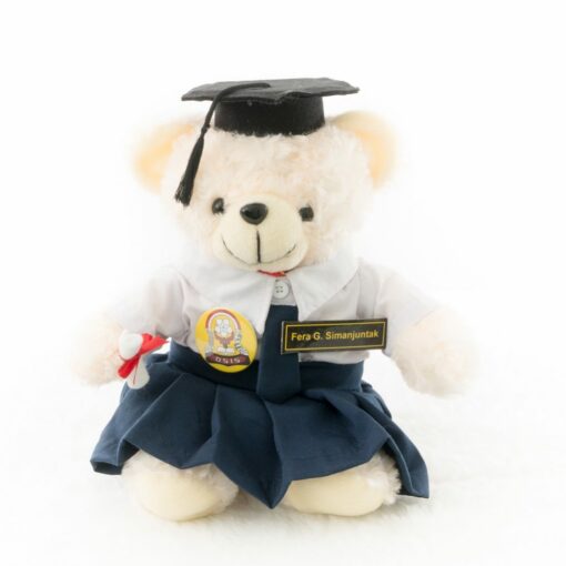 Boneka Teddy Bear Seragam SMP
