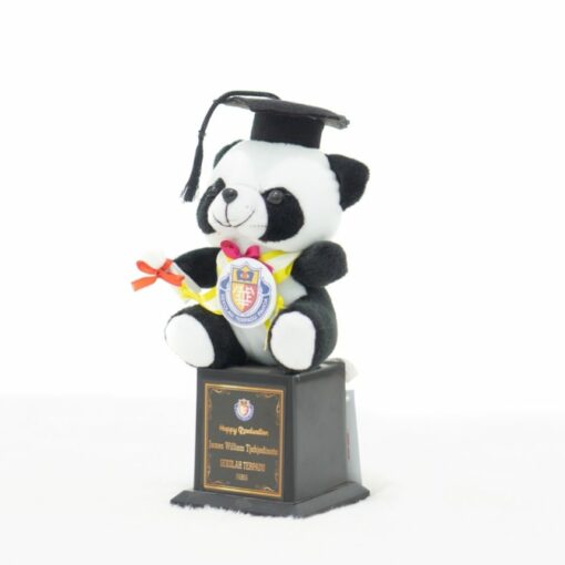 Piala Boneka Wisuda Panda