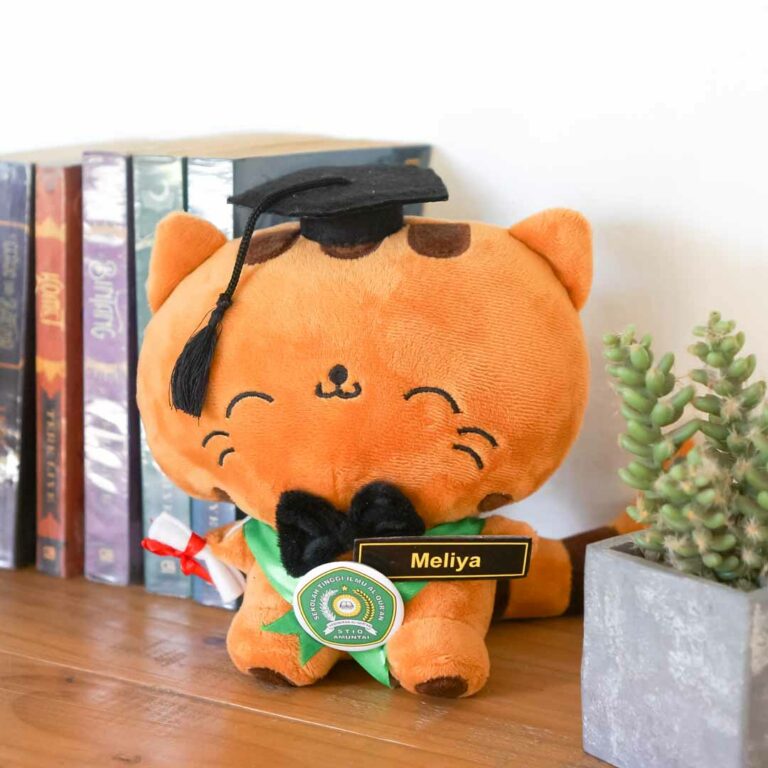  Kado  Wisuda Boneka Cat Choco Small Toko Kado  Jogja Kado  