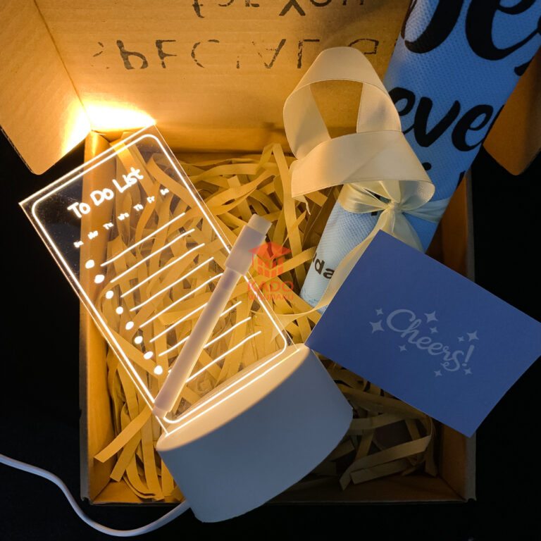 LED Planner Schedule Board Kado Semangat Skripsi Wisuda