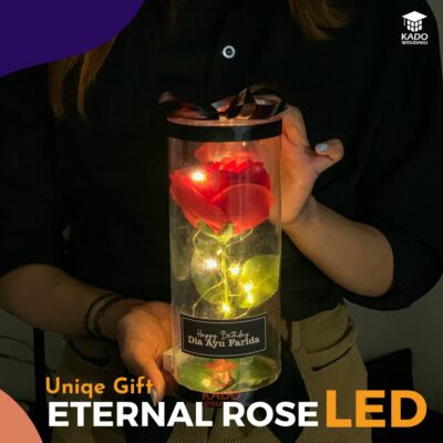 Single Rose Mawar Eternal Rose LED