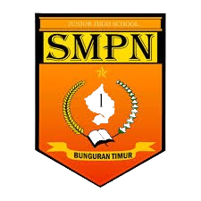 Medali Logam SMP N 1 Bunguran Timur – Natuna Logo